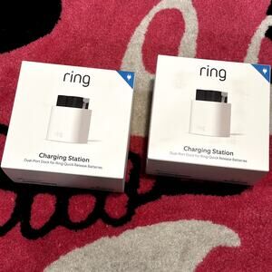 Ring Charging Station – Quick Release Battery Pack – Set of 2 – Brand New